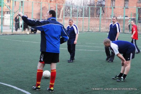 Квітень 2012 р. Чемпіонат підприємства з міні-футболу. Мультимедіа-галерея.