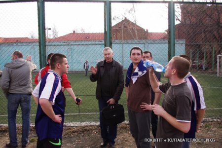 Квітень 2012 р. Чемпіонат підприємства з міні-футболу. Мультимедіа-галерея.