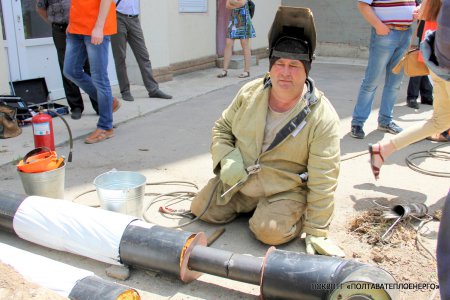  Червень 2017 року: На підприємстві «ПОЛТАВАТЕПЛОЕНЕРГО» у змаганнях з професійної майстерності «Кращий за професією» визначали кращого зварювальника підприємства